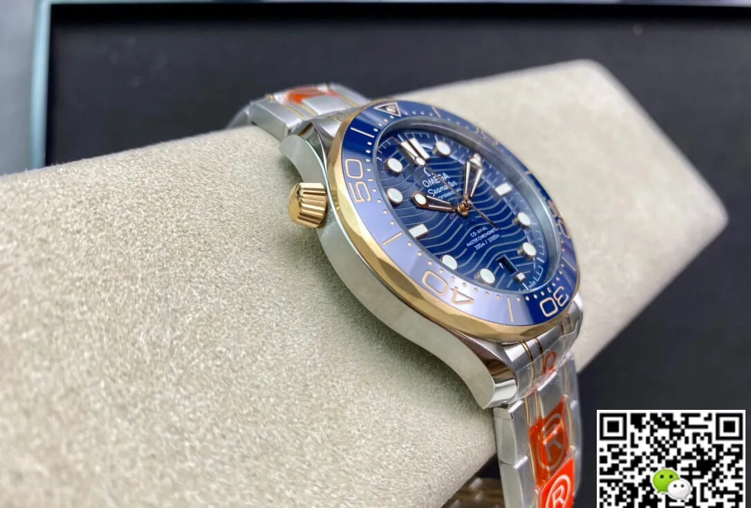 Omega Seamaster Diver 300M 210.20.42.20.03.001 OR Factory 1:1 Best Edition Replica Watch Blue Bezel